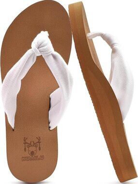 Women’s Arch Support Thong Sandals | Yoga Mat Cushion